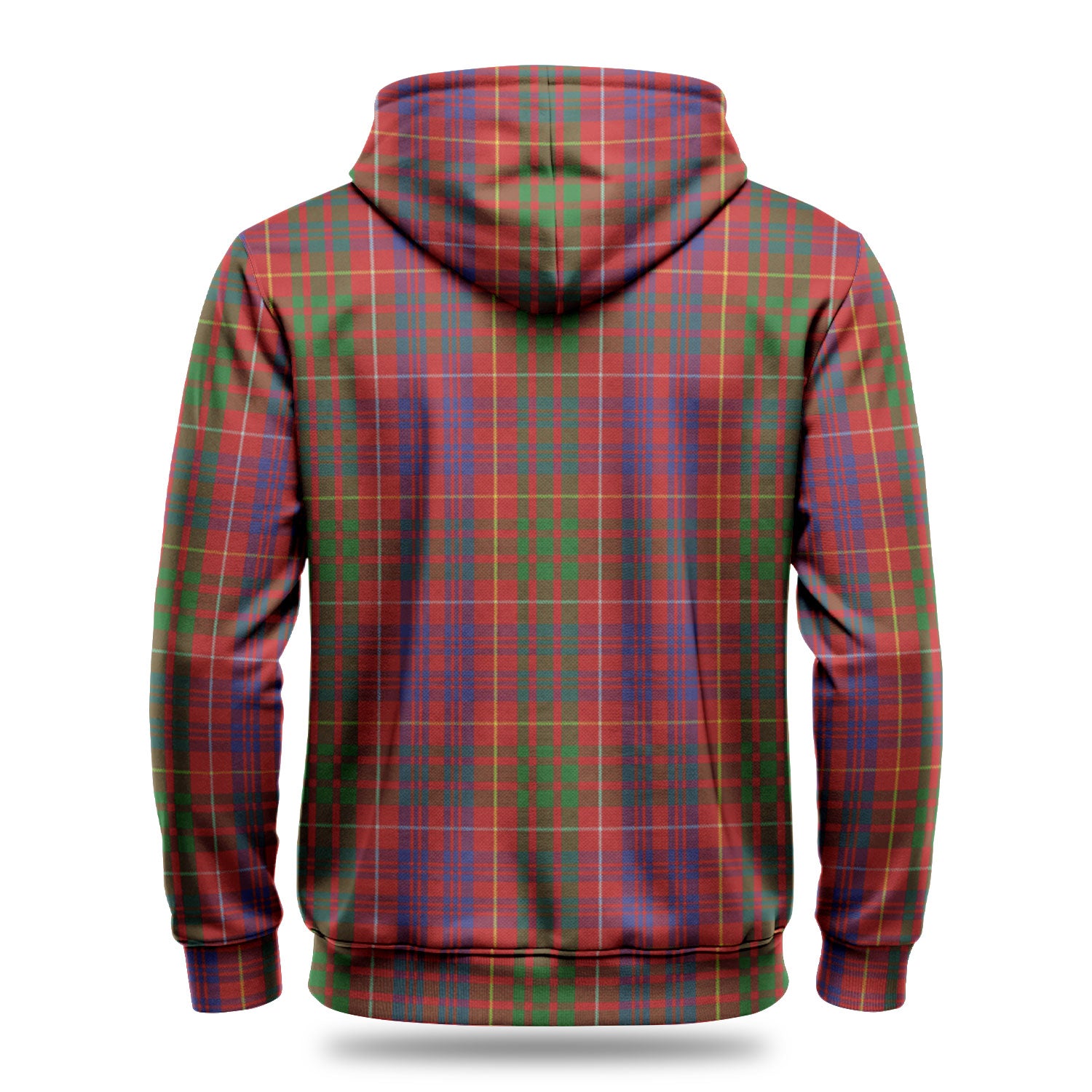 Fox Red Tartan Hoodie