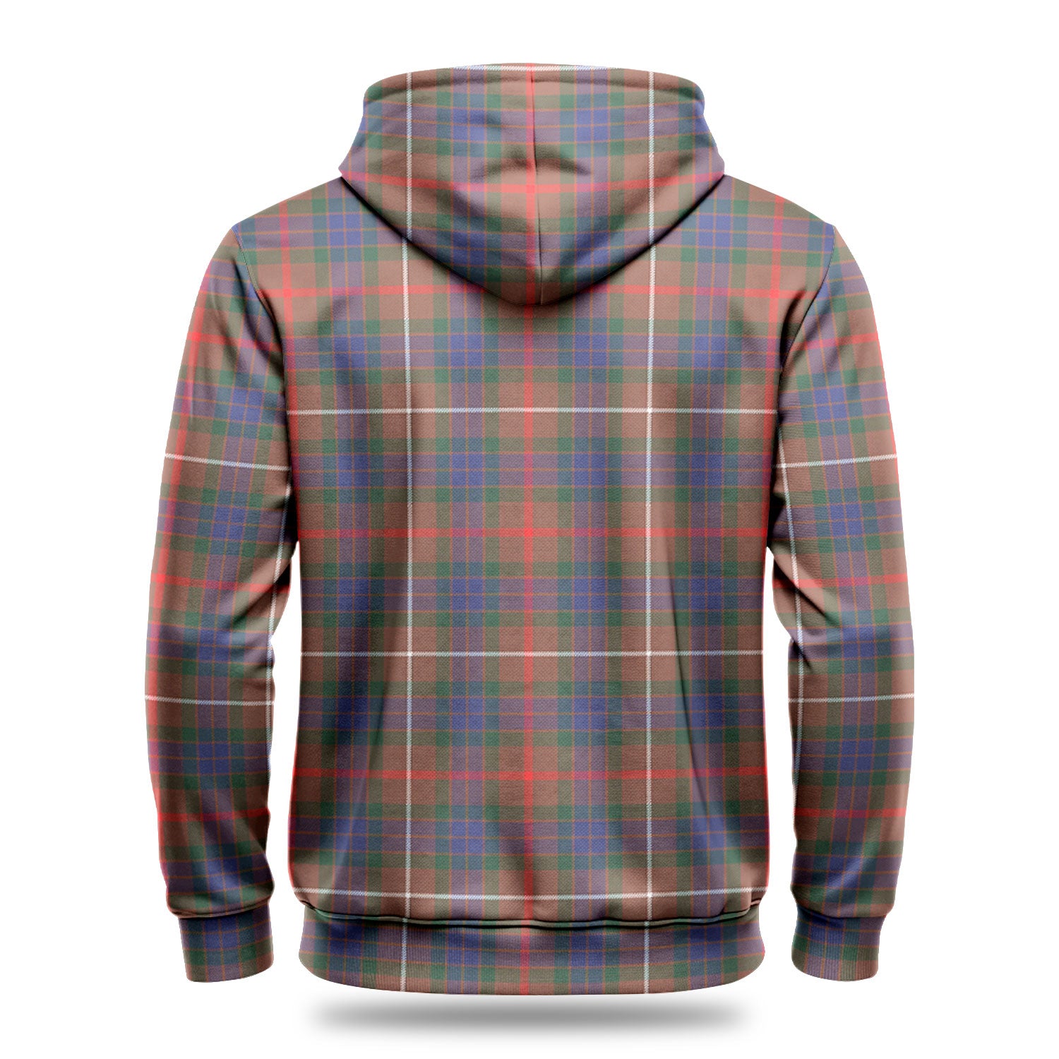 Fraser (of Lovat) Hunting Modern Tartan Crest Hoodie