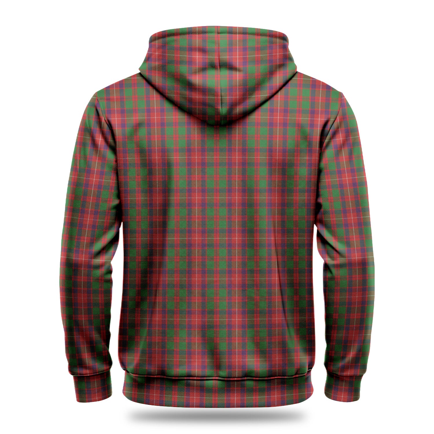 Ged Tartan Crest Hoodie