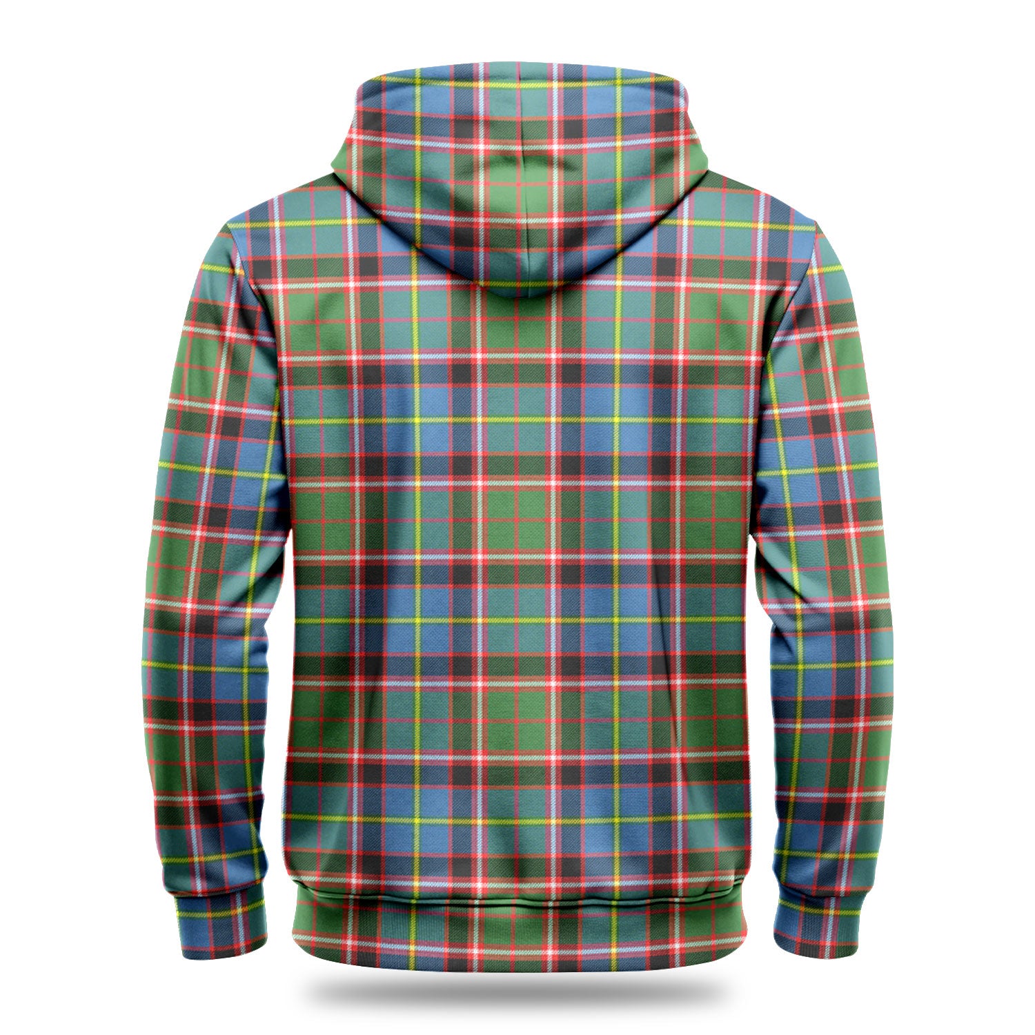 Glass Tartan Crest Hoodie