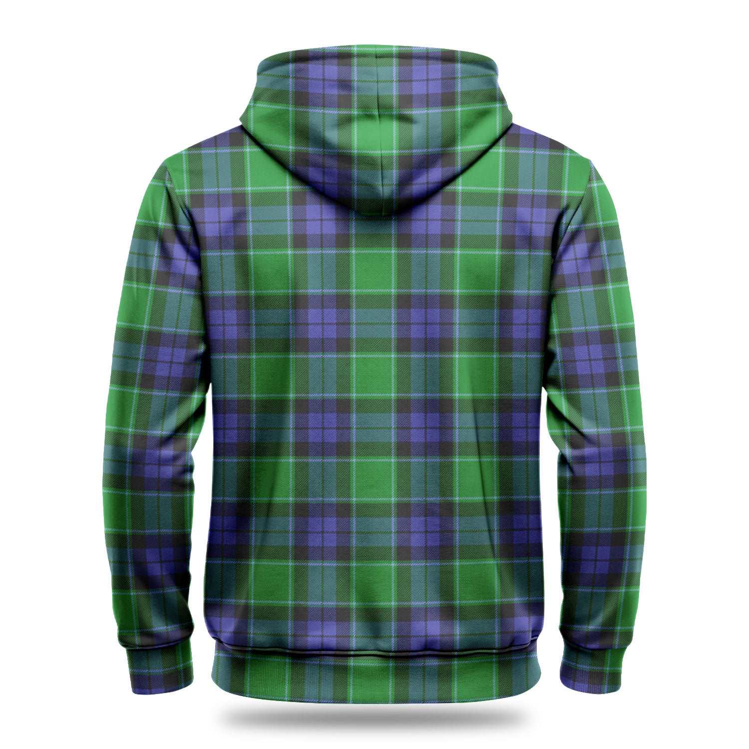 Graham of Menteith Modern Tartan Crest Hoodie