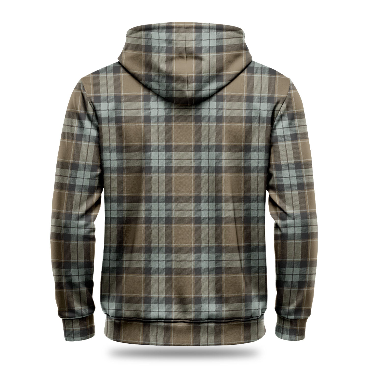 Graham of Menteith Weathered Tartan Crest Hoodie