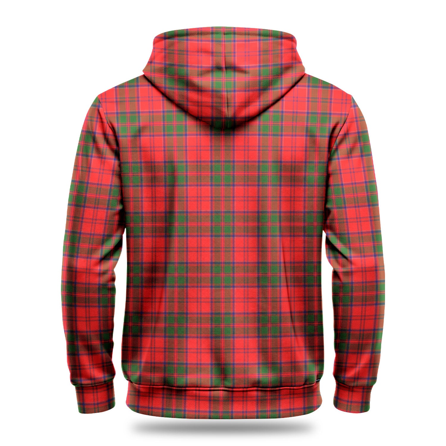 Grant Modern Tartan Crest Hoodie