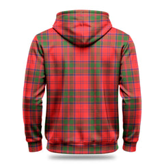 Heron Tartan Crest Hoodie