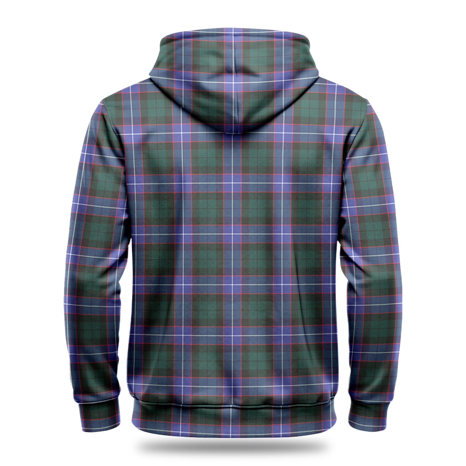 Hunter Modern Tartan Crest Hoodie