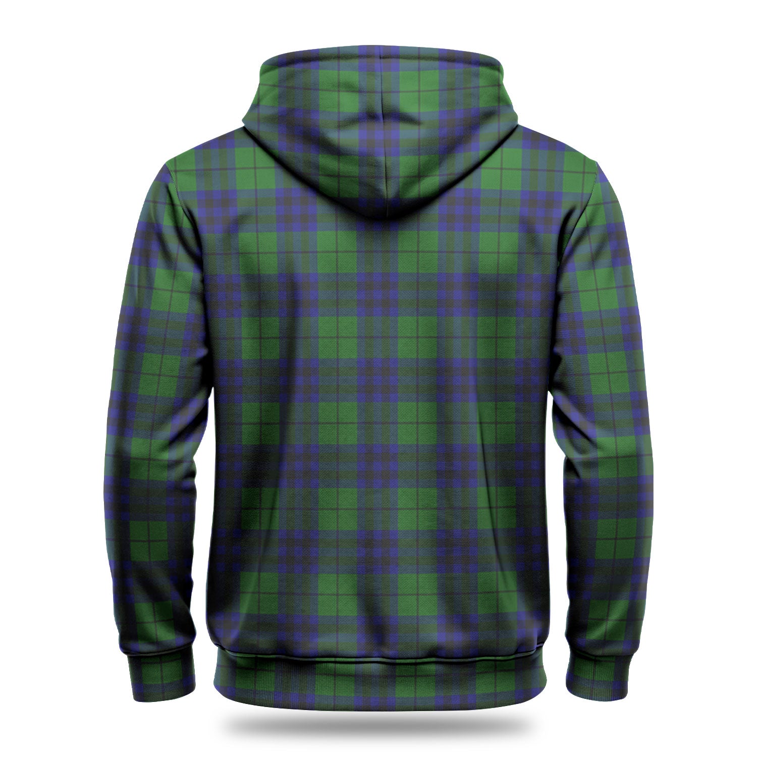 Keith Modern Tartan Crest Hoodie