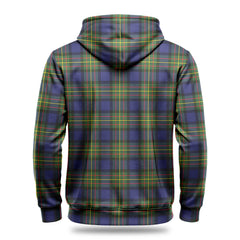 Laws Tartan Crest Hoodie