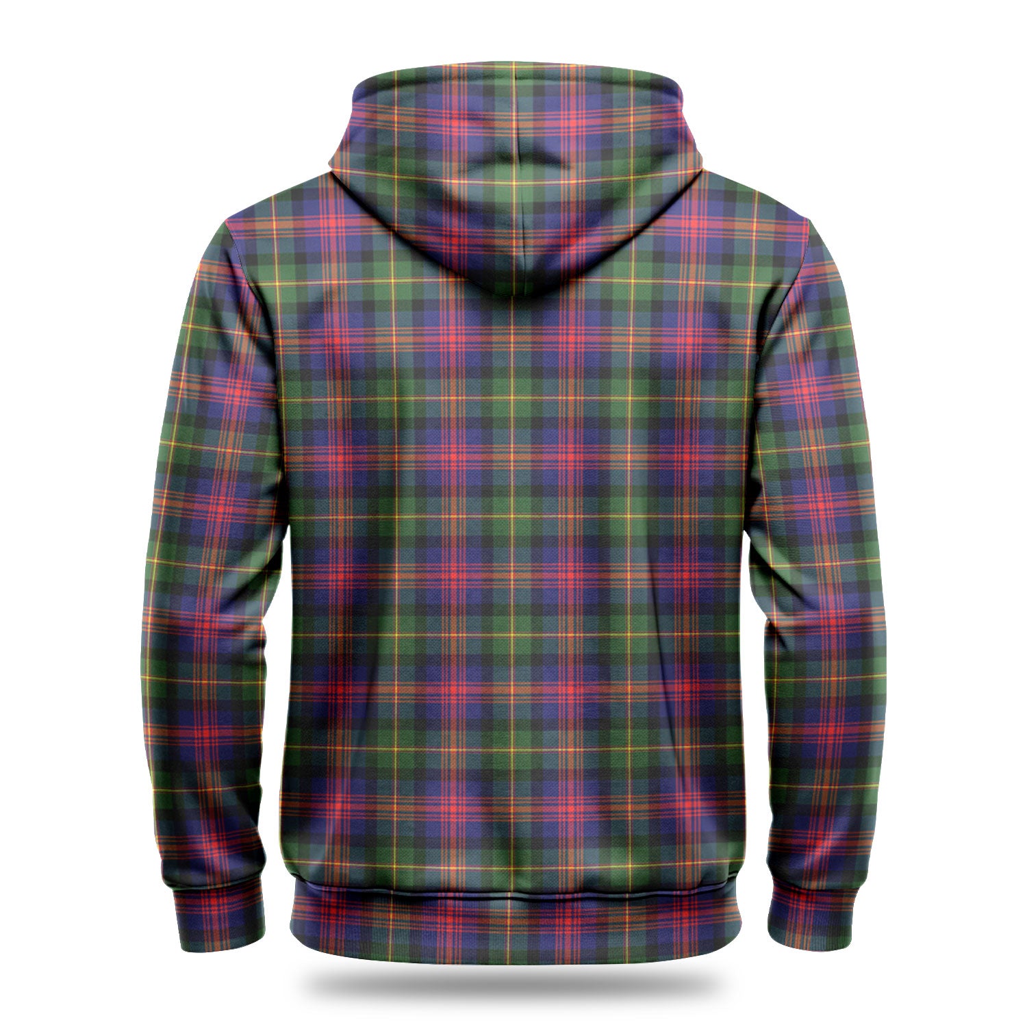 Logan Modern Tartan Crest Hoodie