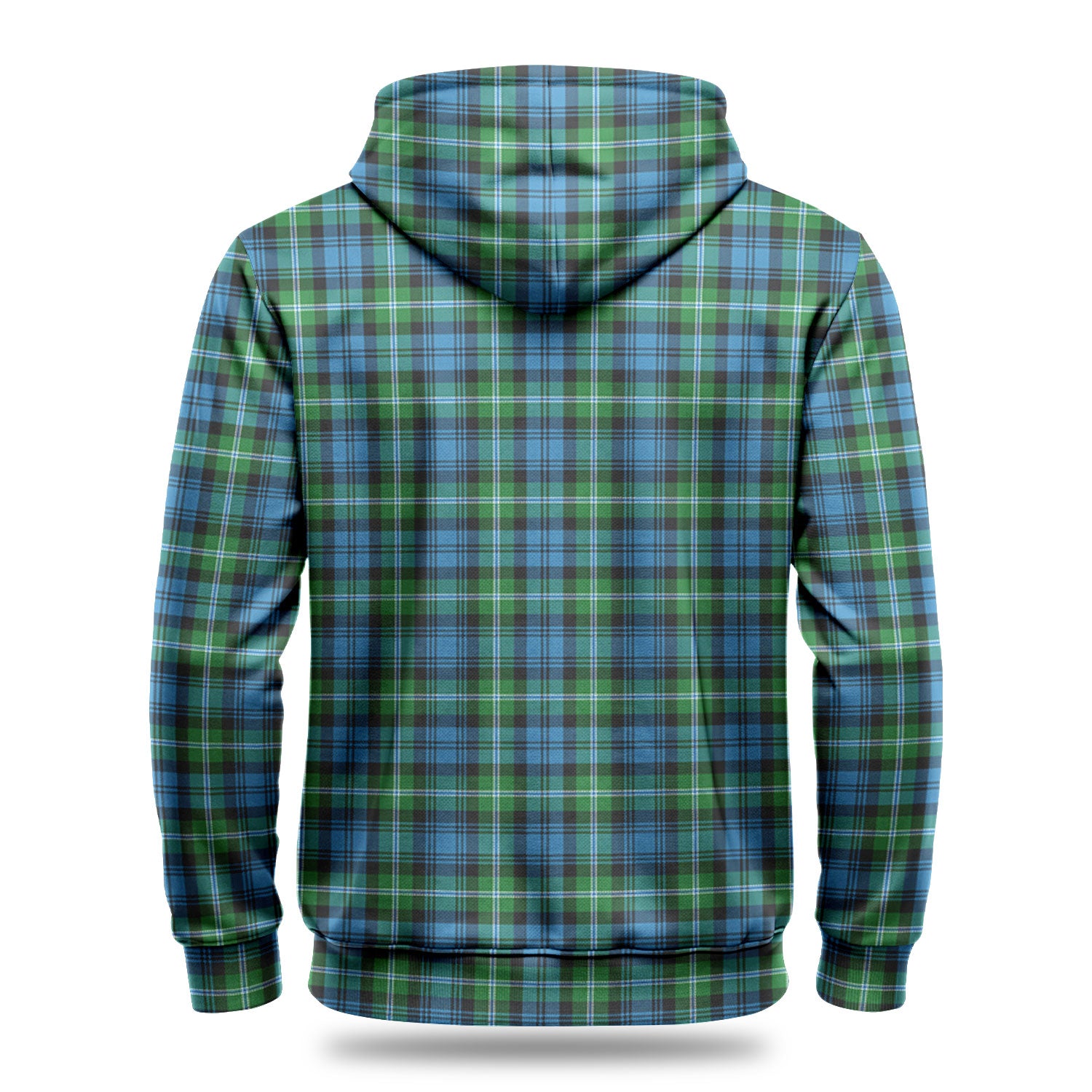 Lyon Tartan Crest Hoodie