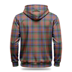 McDuff Hunting Modern Tartan Crest Hoodie