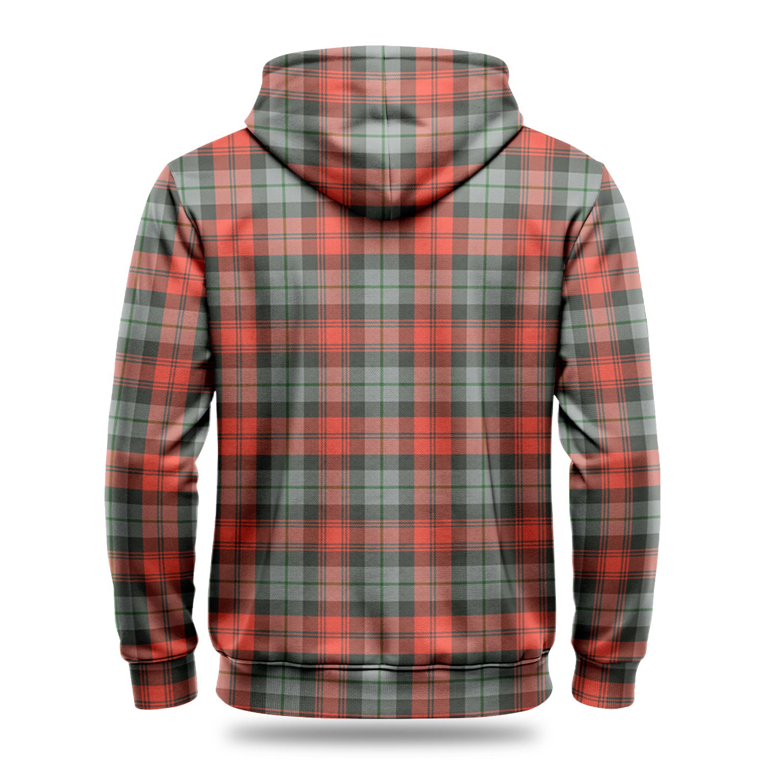 McLachlan Weathered Tartan Crest Hoodie