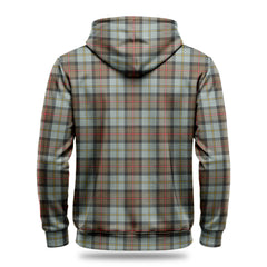 McLeod of Harris Weathered Tartan Crest Hoodie