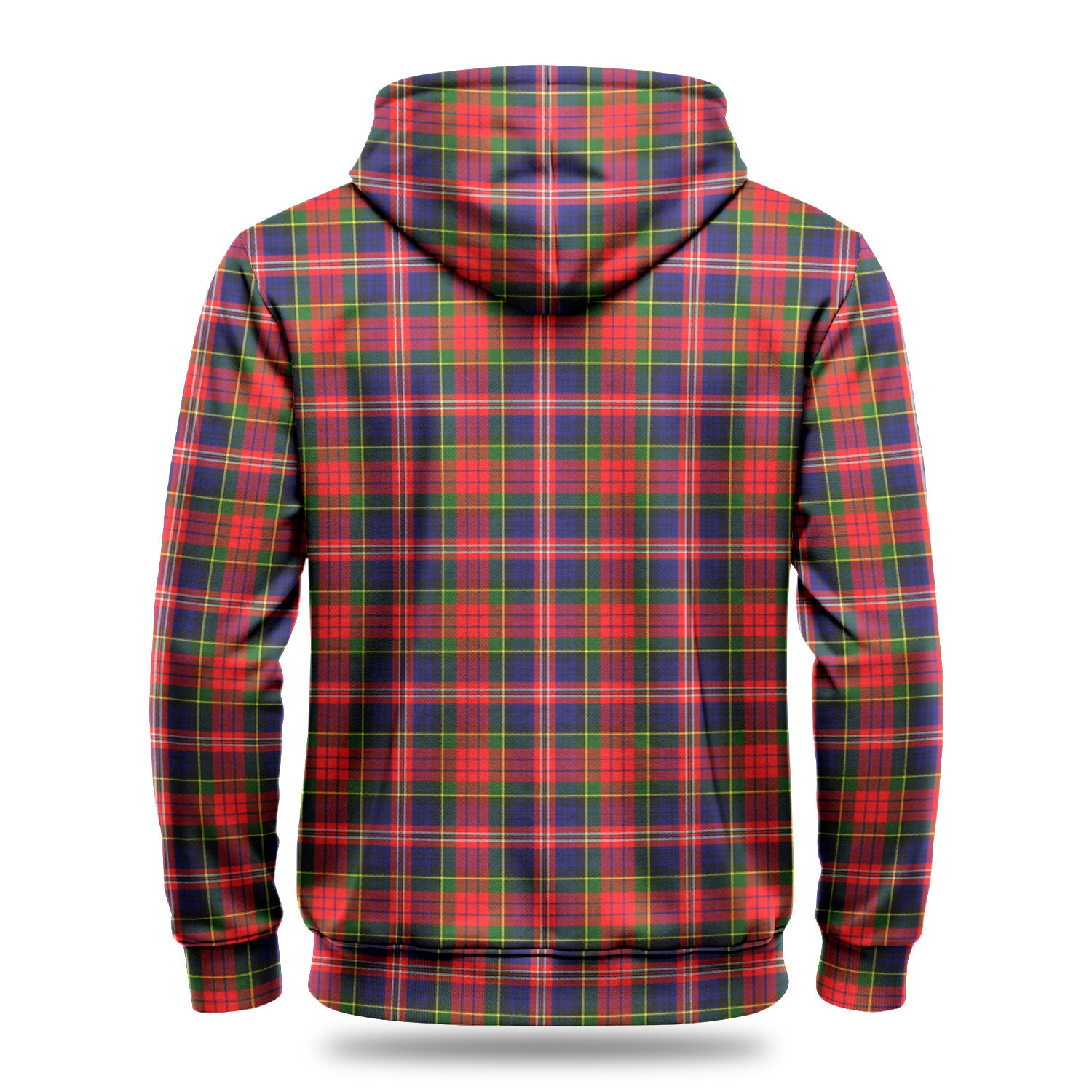 McPherson Modern Tartan Crest Hoodie