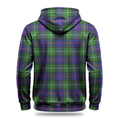 McThomas Modern Tartan Crest Hoodie