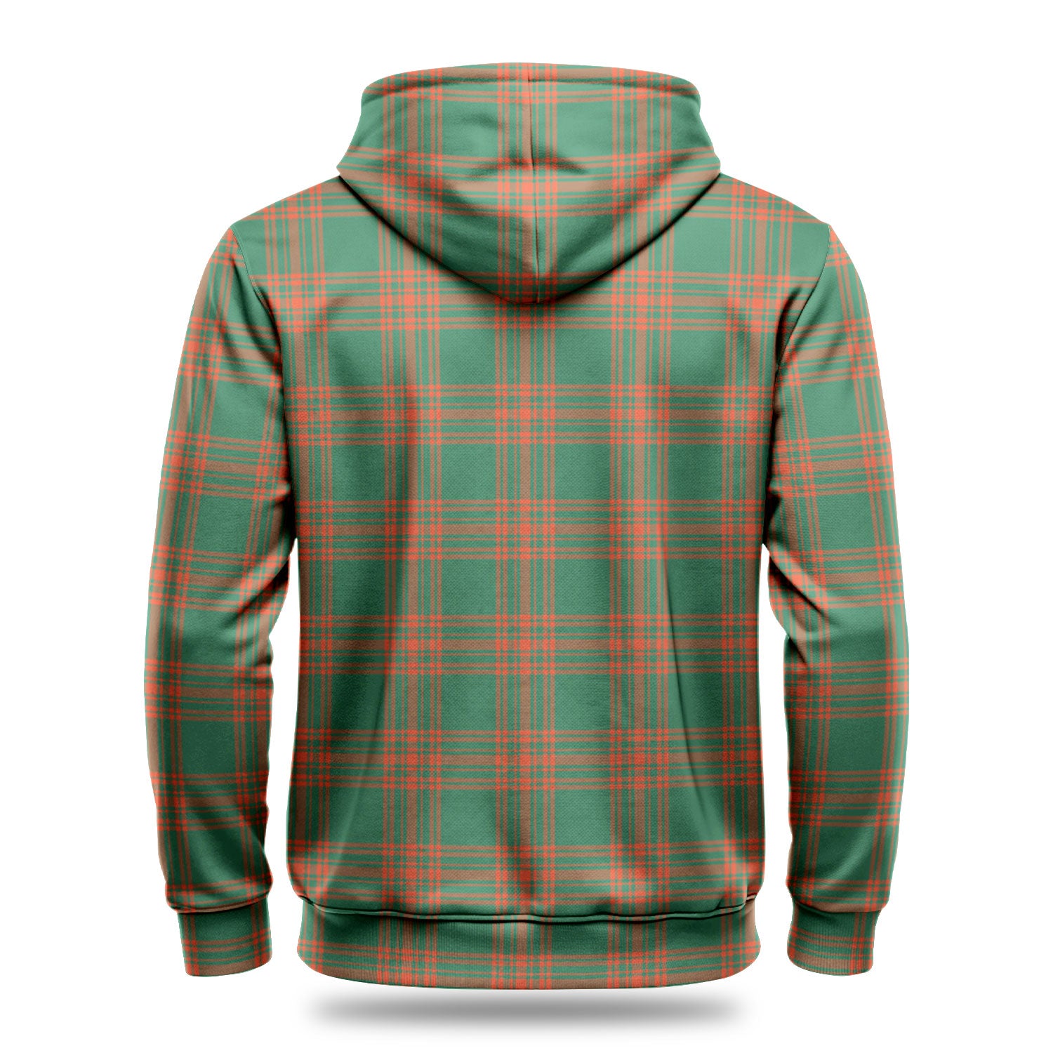 Menzies Green Ancient Tartan Crest Hoodie