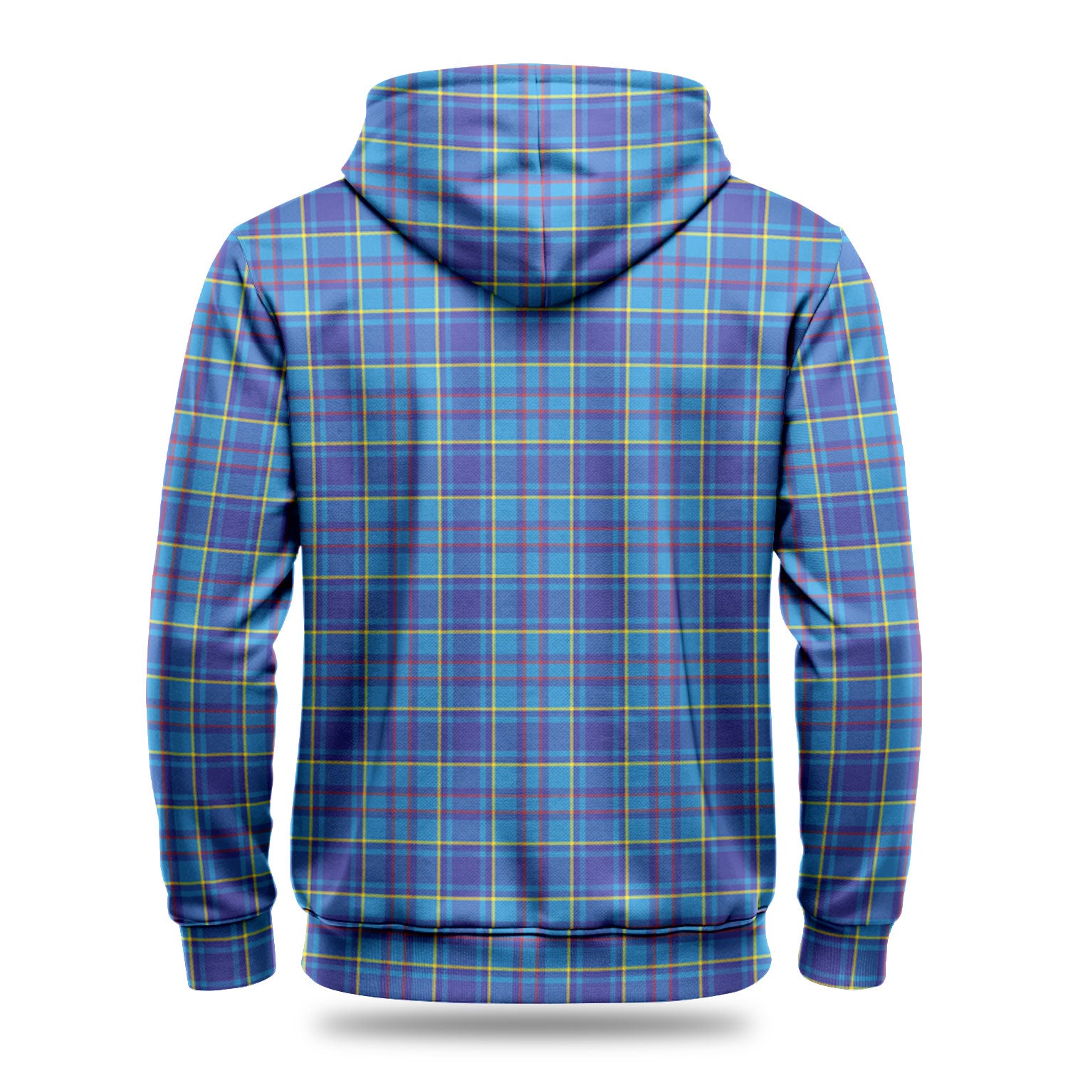 Mercer Modern Tartan Crest Hoodie