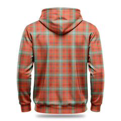 Morrison Red Ancient Tartan Crest Hoodie