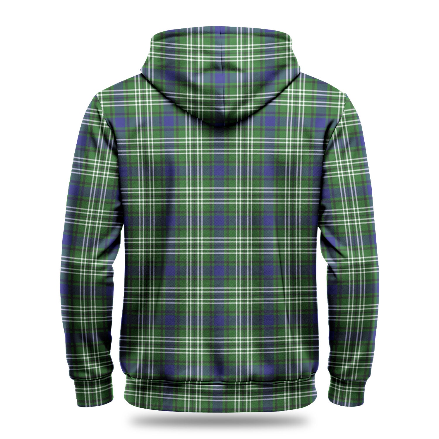 Mow Tartan Crest Hoodie