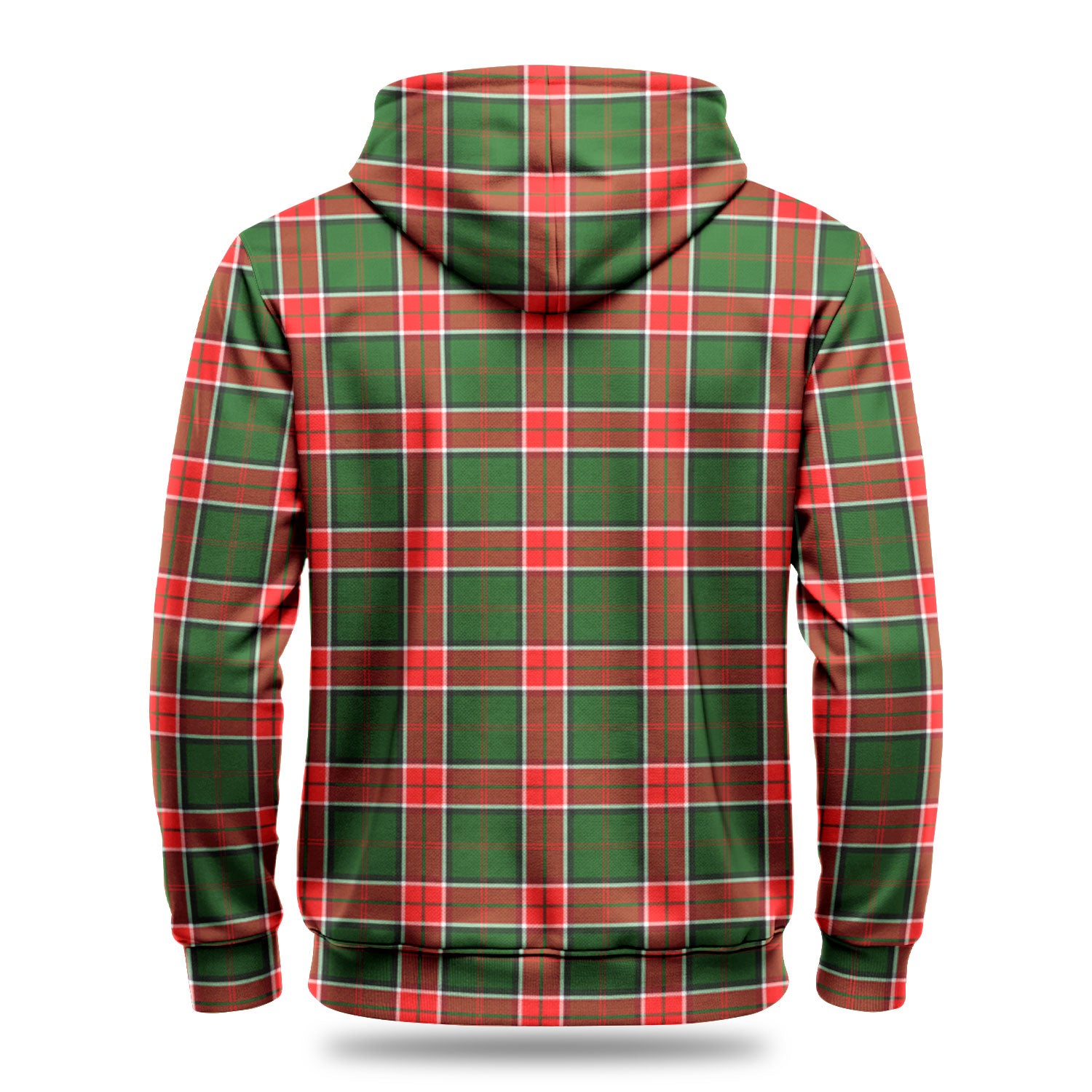 Pollock Tartan Crest Hoodie