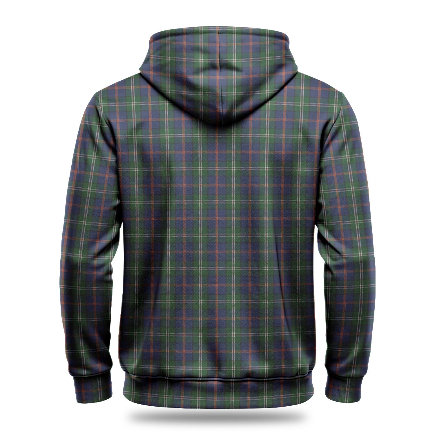 Purves Tartan Crest Hoodie