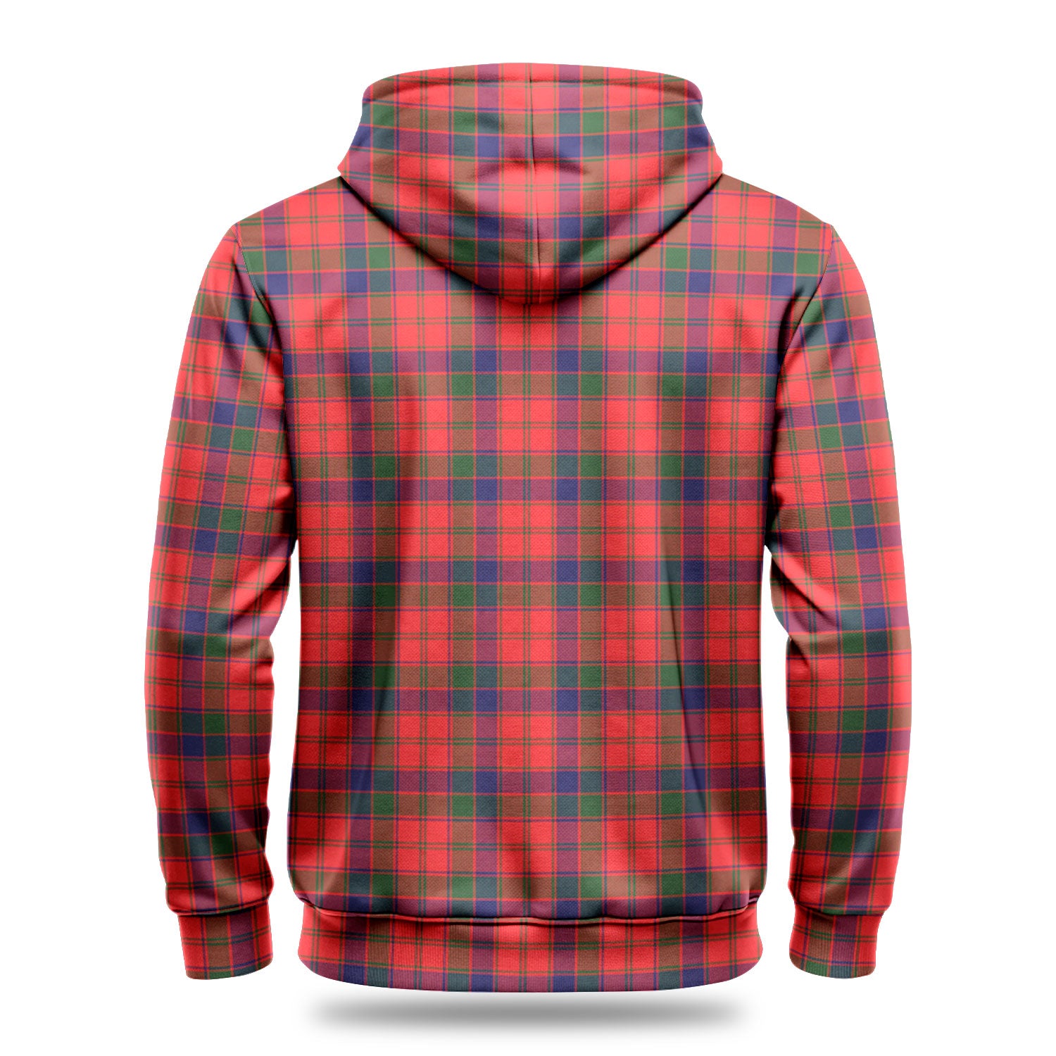 Reid Modern Tartan Crest Hoodie