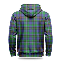 Robertson Hunting Modern Tartan Crest Hoodie