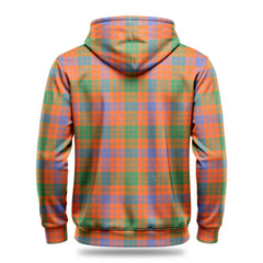 Ross Ancient Tartan Crest Hoodie