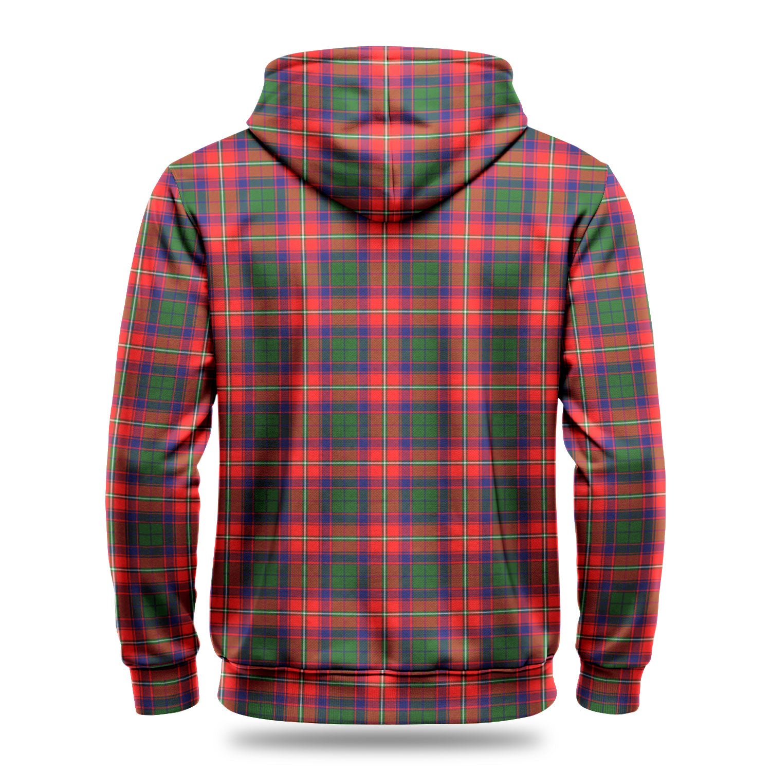 Roxburgh District Tartan Crest Hoodie