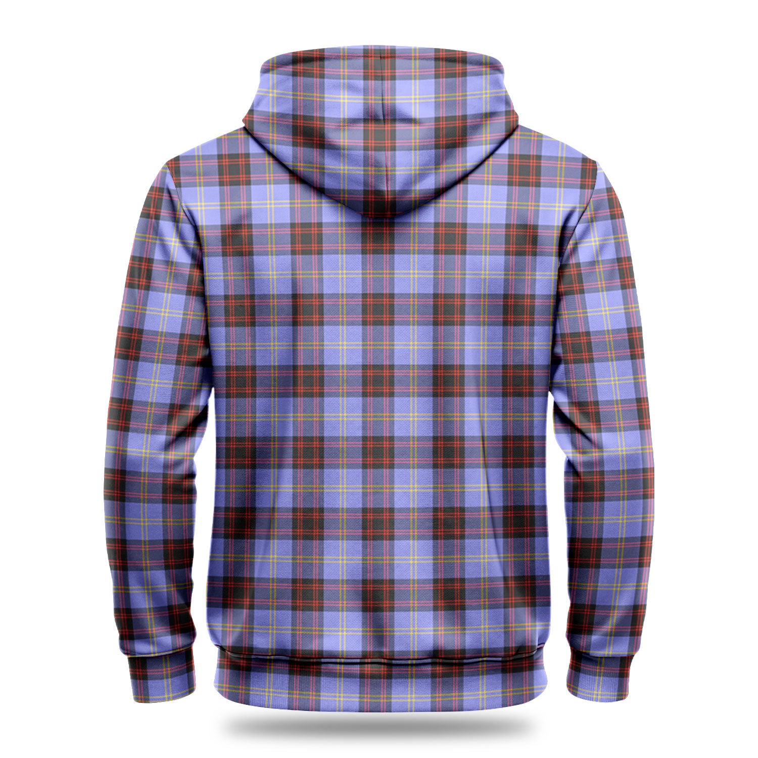 Rutherford Tartan Crest Hoodie