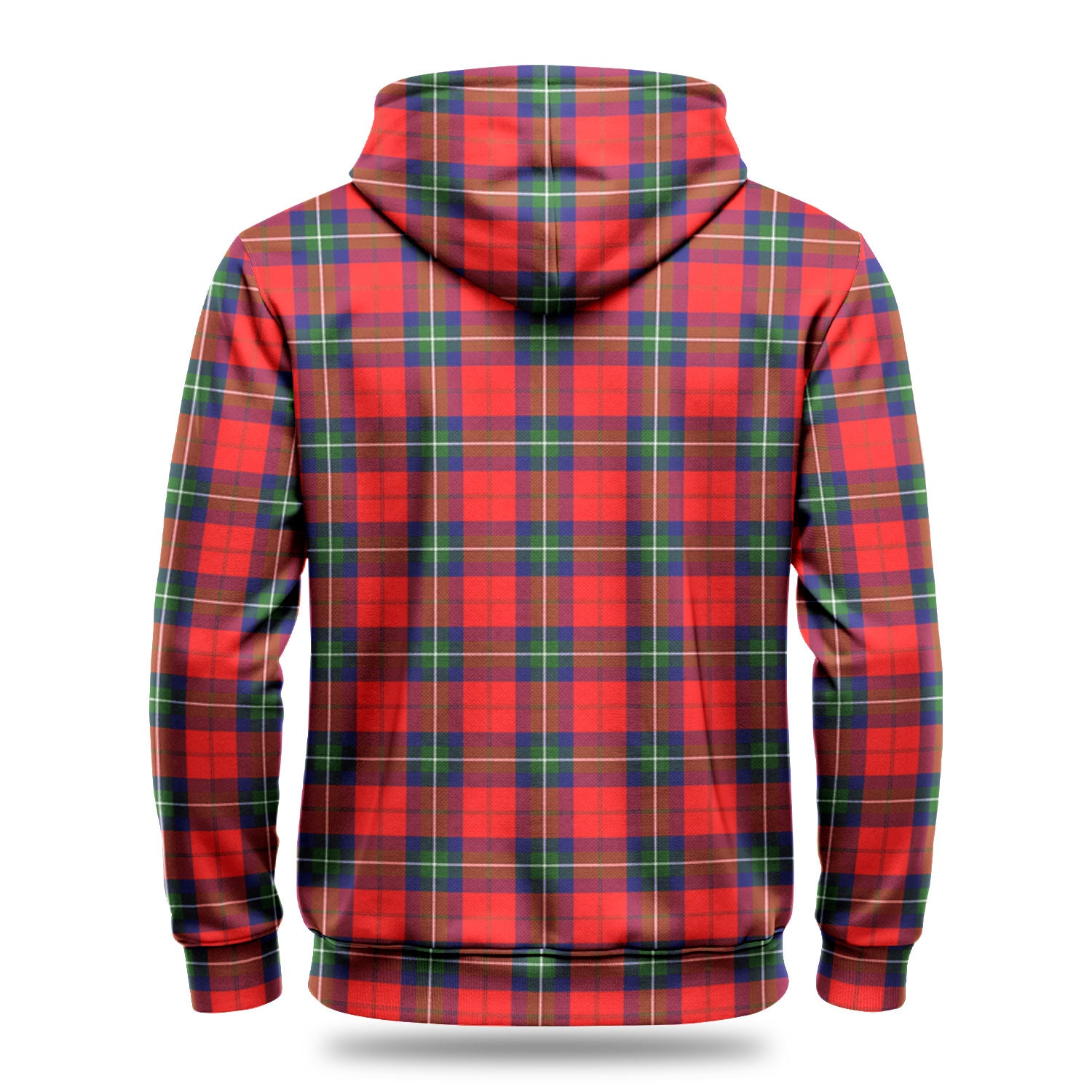 Ruthven Modern Tartan Crest Hoodie