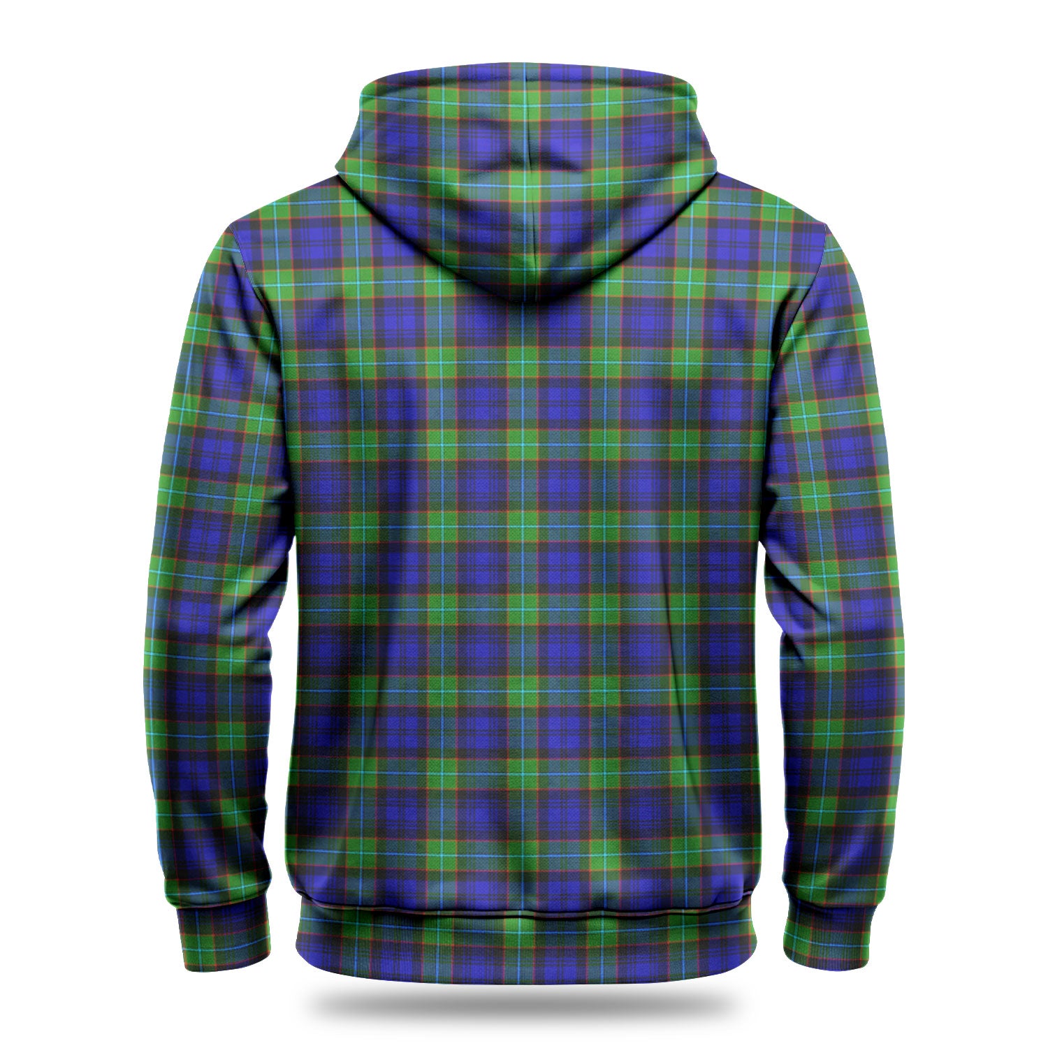 Sempill Modern Tartan Crest Hoodie