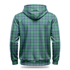 Shaw (of Sauchie) Ancient Tartan Crest Hoodie