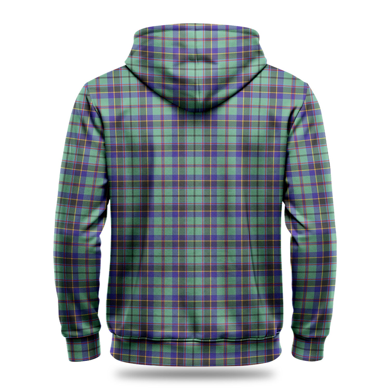 Stevenson Tartan Crest Hoodie