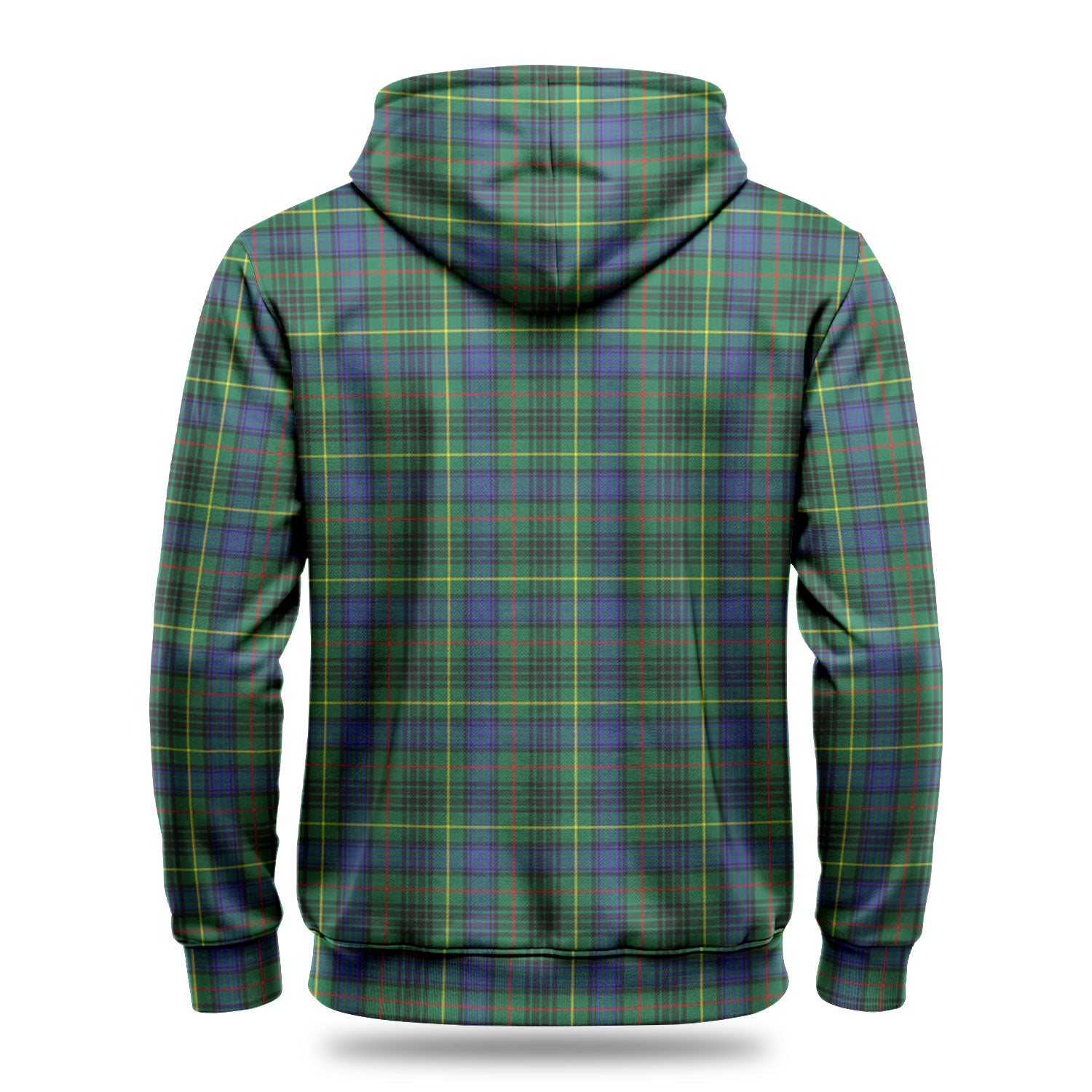 Stewart Hunting Modern Tartan Crest Hoodie