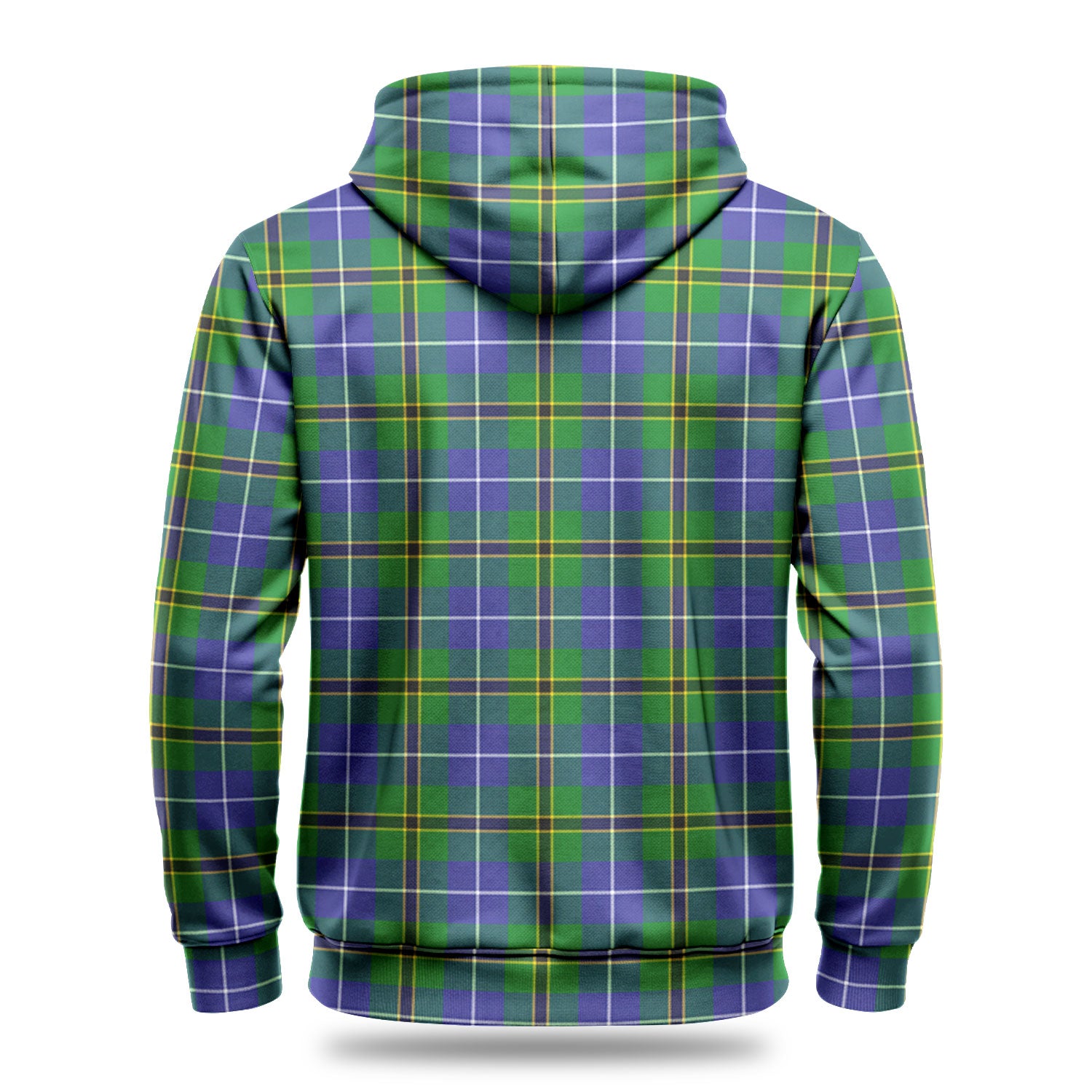 Turnbull Hunting Tartan Crest Hoodie