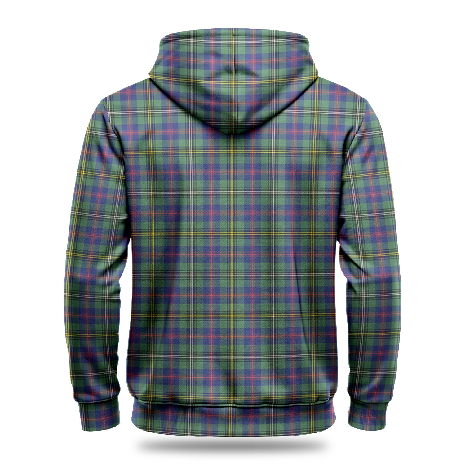 Wood Tartan Crest Hoodie