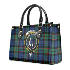 Fletcher Ancient Tartan Crest Leather Handbag