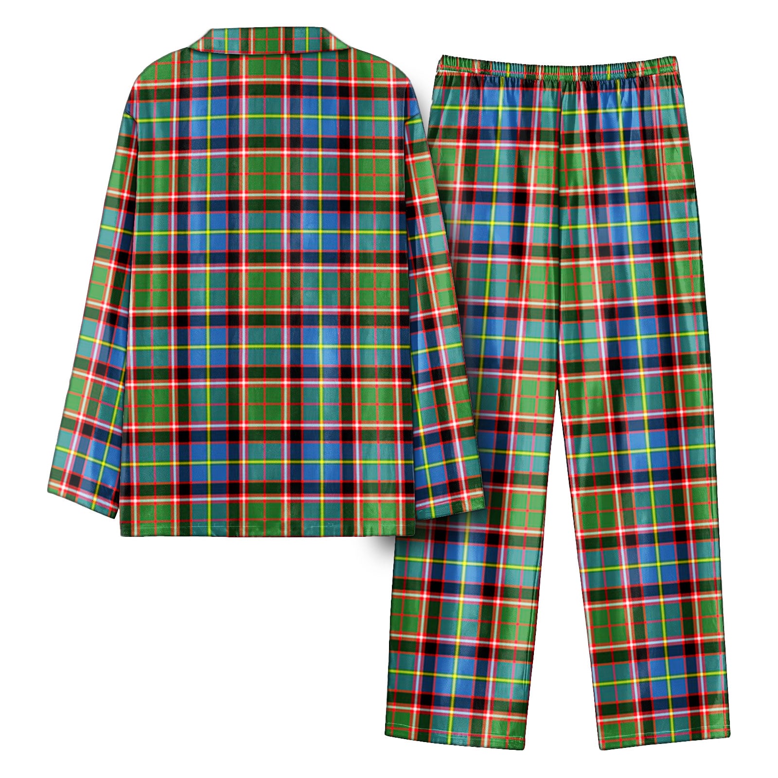 Norvel (or Norvill) Tartan Pajama Set