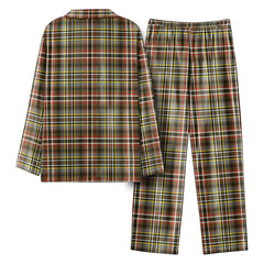 Scott Green Weathered Tartan Pajama Set