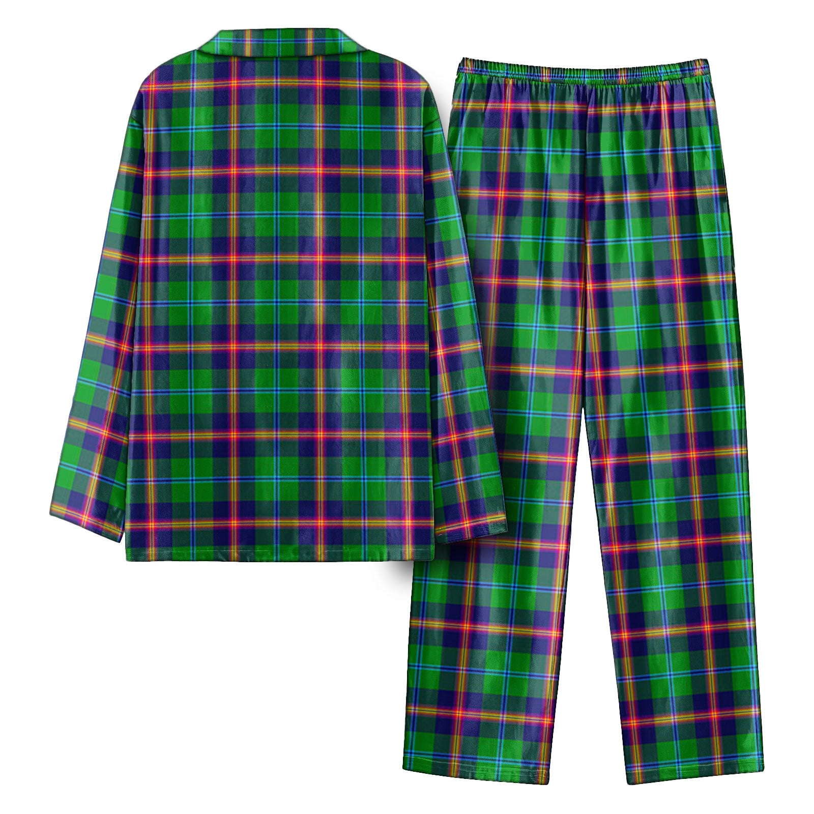 Young Modern Tartan Pajama Set