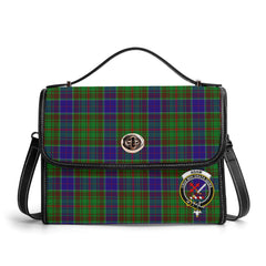 Adam Tartan Crest Satchel Bag
