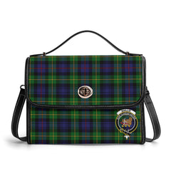 Baillie Tartan Crest Satchel Bag