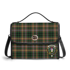 Buchanan Hunting Tartan Crest Satchel Bag