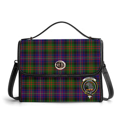 Chalmers Tartan Crest Satchel Bag