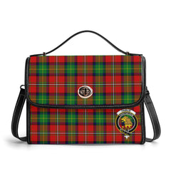 Fairlie Tartan Crest Satchel Bag