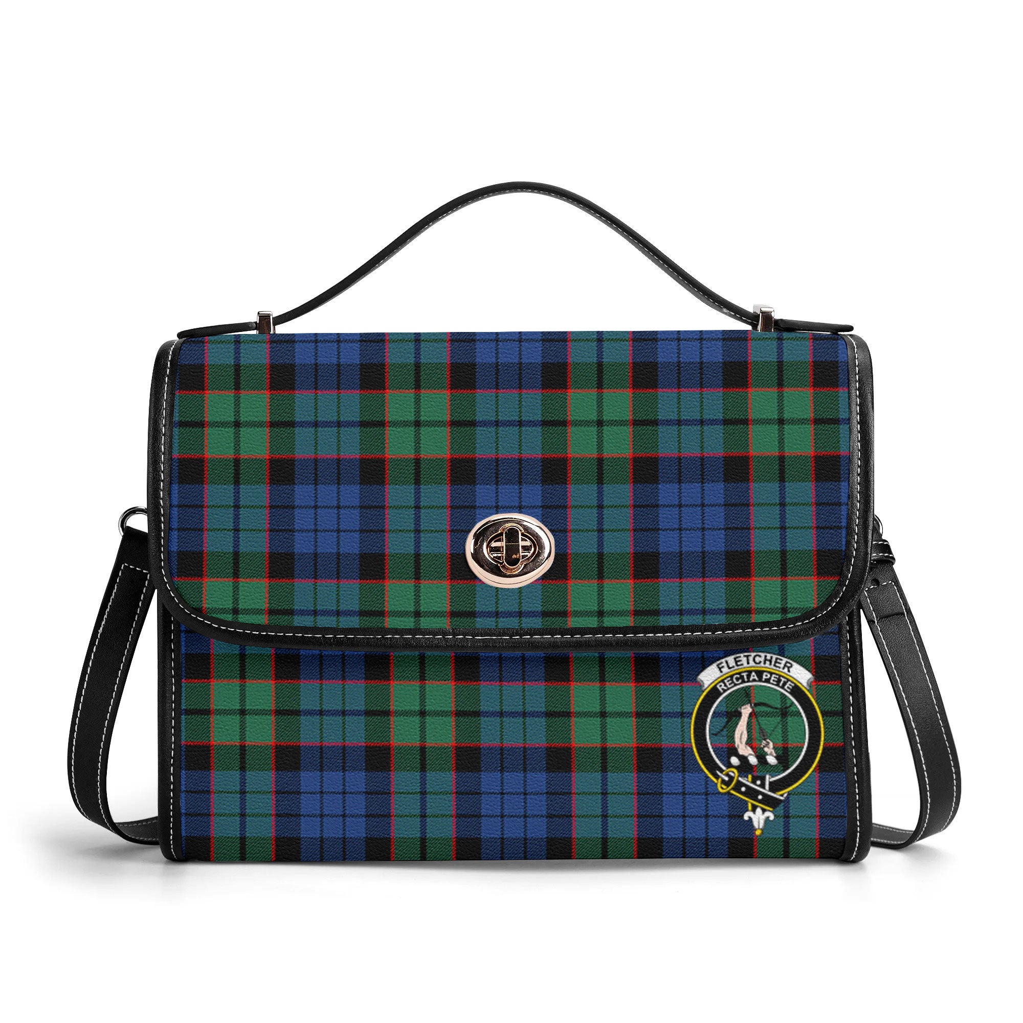 Fletcher Ancient Tartan Crest Satchel Bag