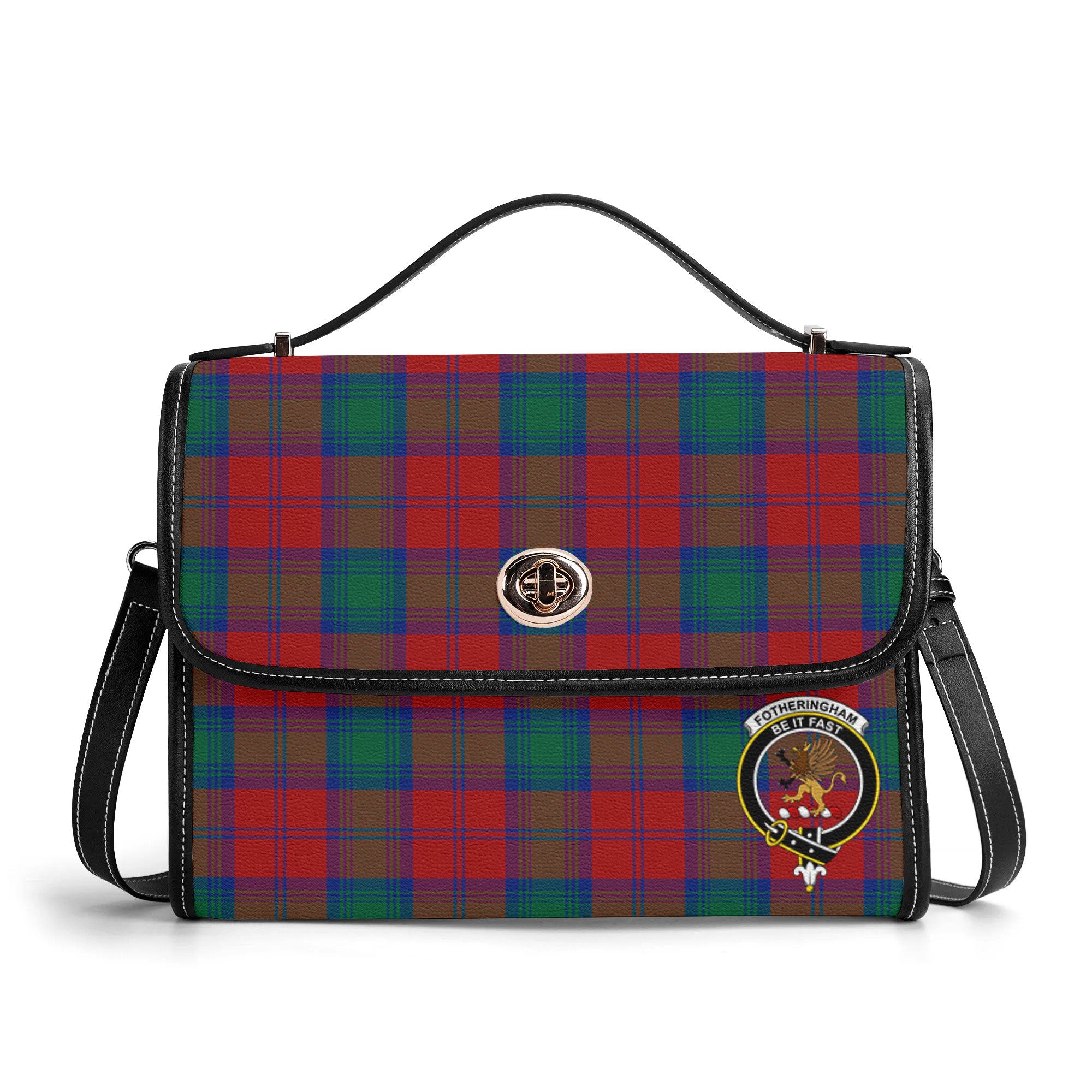 Fotheringham Tartan Crest Satchel Bag