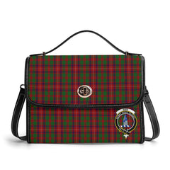 Ged Tartan Crest Satchel Bag