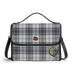 Glendinning Tartan Crest Satchel Bag