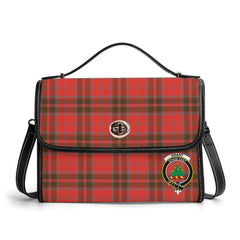 Grant Weathered  Tartan Crest Satchel Bag